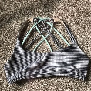Lululemon free to be wild* sports bra size 4
